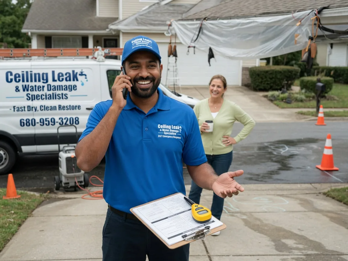 Ceiling Leak Cleanup Munford, TN FAQs